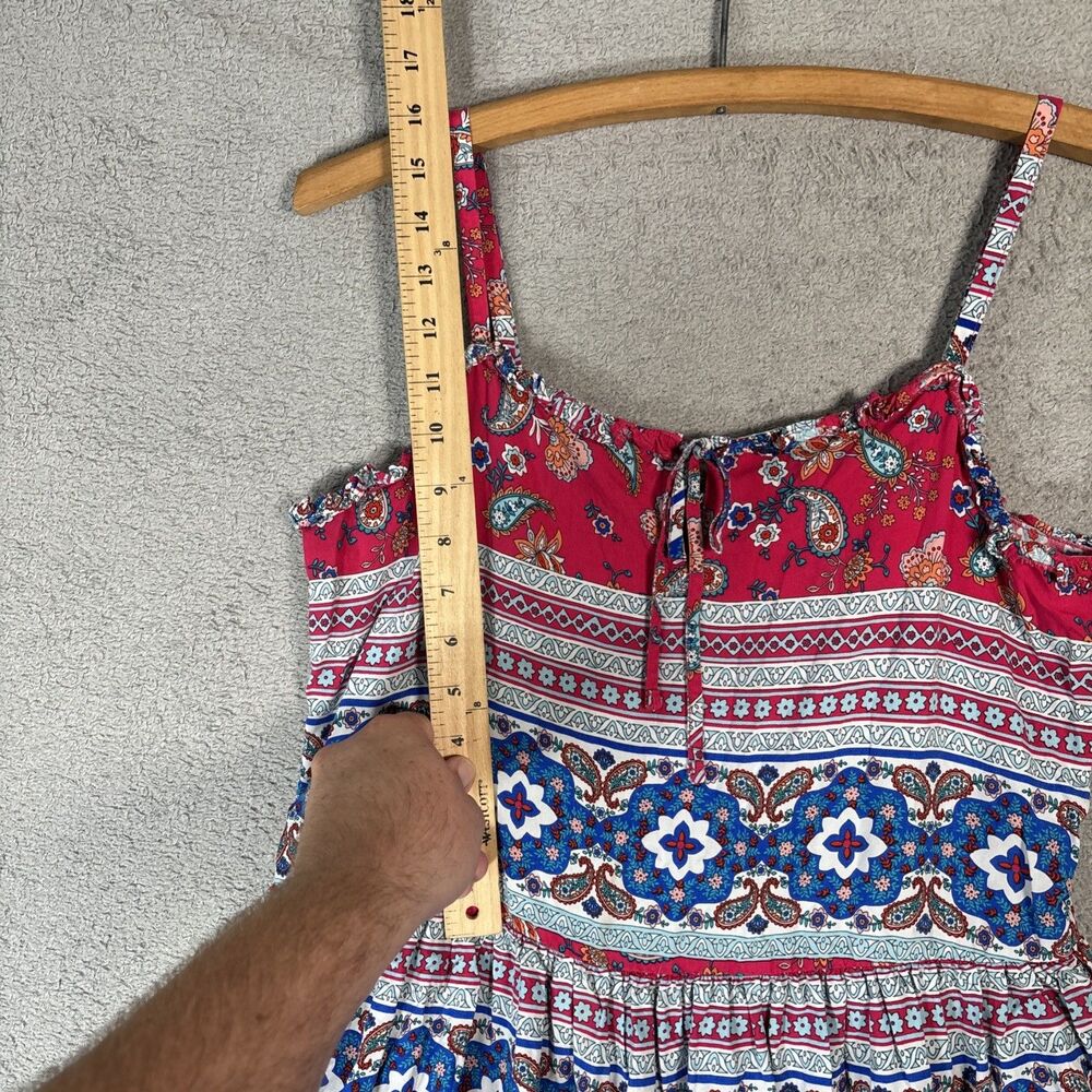 Wrangler Retro Dress Women’s Size S Cottagecore Prairie Southwestern Boho Ranch - Picture 7 of 11